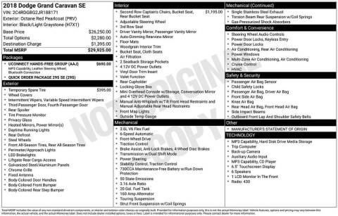 2018 Dodge Grand Caravan