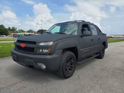 2002 Chevrolet Avalanche for sale at All Around Automotive Inc in Hollywood FL