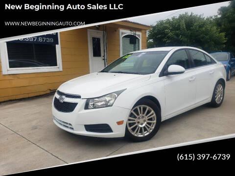 2012 Chevrolet Cruze for sale at New Beginning Auto Sales LLC in Lebanon TN