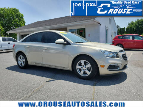 2015 Chevrolet Cruze for sale at Joe and Paul Crouse Inc. in Columbia PA