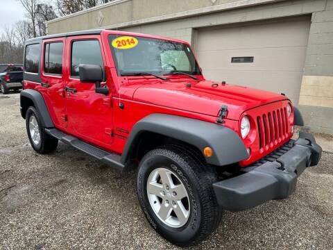 2014 Jeep Wrangler Unlimited for sale at TIM'S AUTO SOURCING LIMITED in Tallmadge OH