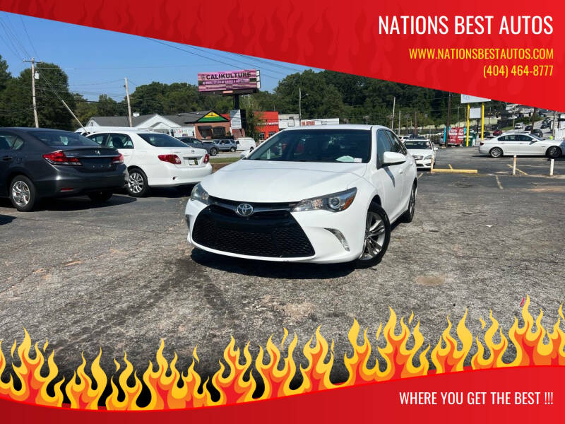 2016 Toyota Camry for sale at Nations Best Autos in Decatur GA