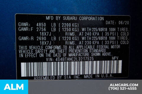 2020 Subaru Outback Limited