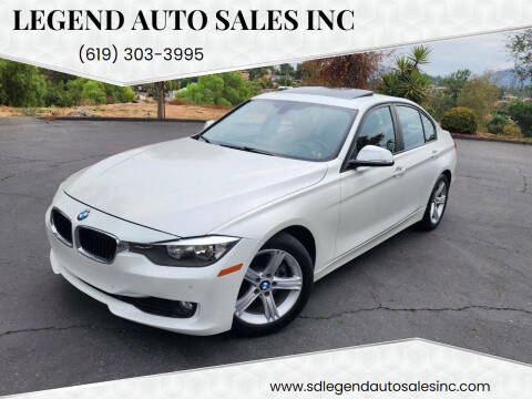 2013 BMW 3 Series for sale at Legend Auto Sales Inc in Lemon Grove CA