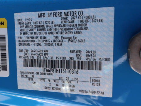 2026 Ford Mustang EcoBoost Premium