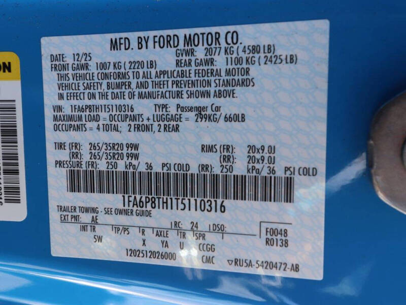 2026 Ford Mustang EcoBoost Premium