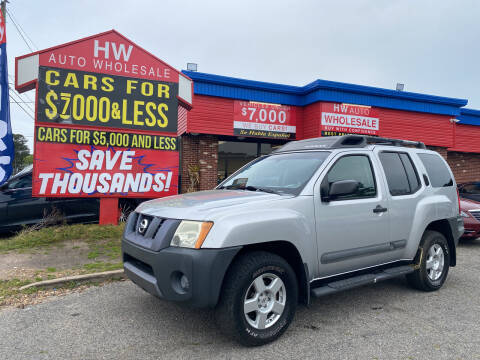 2006 Nissan Xterra for sale at HW Auto Wholesale in Norfolk VA