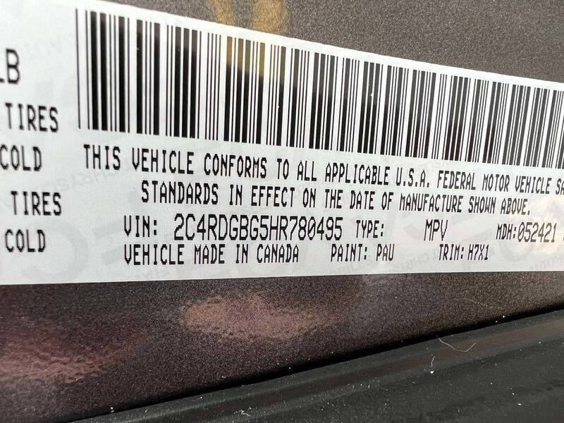 2017 Dodge Grand Caravan SE