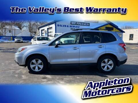2014 Subaru Forester for sale at Appleton Motorcars Sales & Service in Appleton WI
