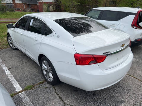 2014 Chevrolet Impala for sale at Tennessee Car Pros LLC in Jackson TN