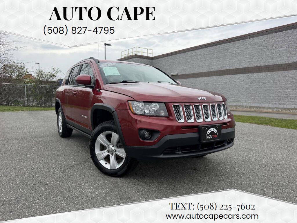 Red 2014 Jeep Compass Latitude 4x4 Latitude 4dr SUV 1