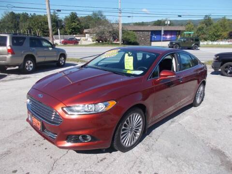 2014 Ford Fusion for sale at Careys Auto Sales in Rutland VT