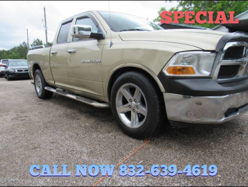 2011 RAM 1500 for sale at Jump and Drive LLC in Humble TX