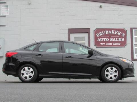2016 Ford Focus for sale at Brubakers Auto Sales in Myerstown PA