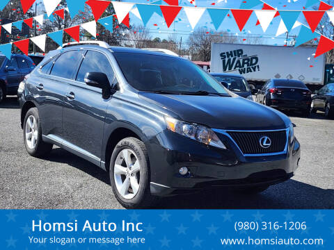 2010 Lexus RX 350 for sale at Homsi Auto Inc in Kannapolis NC