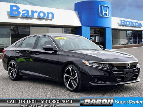 2022 Honda Accord for sale at Baron Super Center in Patchogue NY