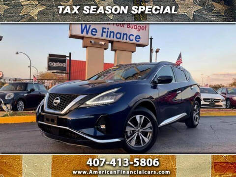 2021 Nissan Murano for sale at American Financial Cars in Orlando FL