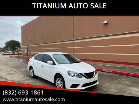 2017 Nissan Sentra for sale at TITANIUM AUTO SALE in Houston TX