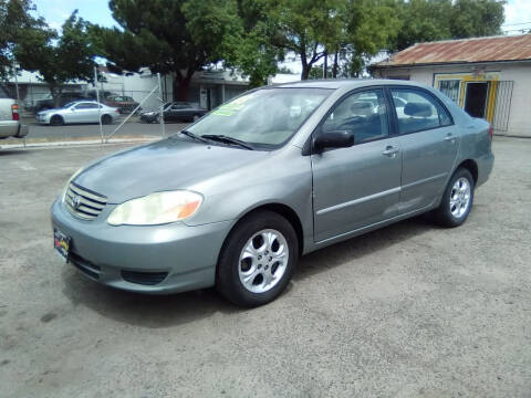 2003 Toyota Corolla for sale at Larry's Auto Sales Inc. in Fresno CA