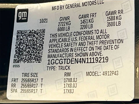 2022 Chevrolet Colorado