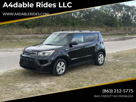2015 Kia Soul for sale at A4dable Rides LLC in Haines City FL
