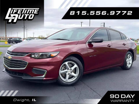 2016 Chevrolet Malibu for sale at Lifetime Auto in Dwight IL
