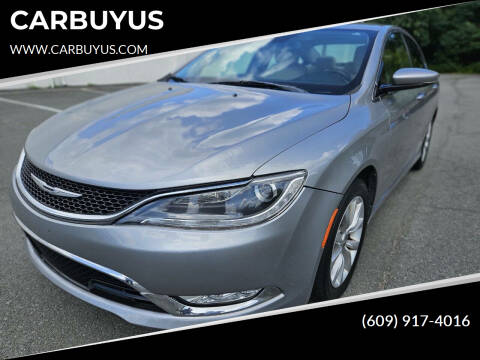 2015 Chrysler 200 for sale at CARBUYUS - Backlot in Ewing NJ