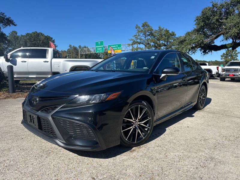 Used 2022 Toyota Camry SE with VIN 4T1G11AK8NU051078 for sale in Natchez, MS