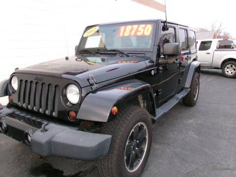 2012 Jeep Wrangler Unlimited for sale at Righteous Auto Care in Racine WI