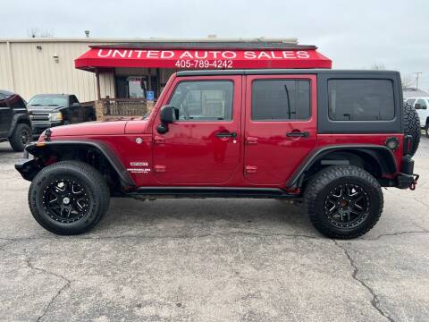 2012 Jeep Wrangler Unlimited for sale at United Auto Sales in Oklahoma City OK