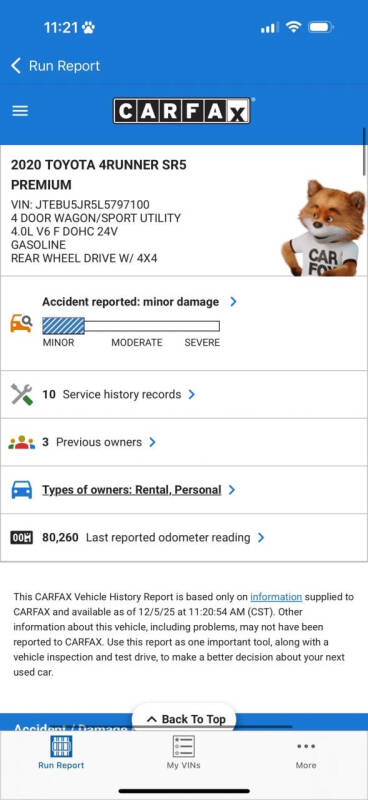 2020 Toyota 4Runner SR5 Premium