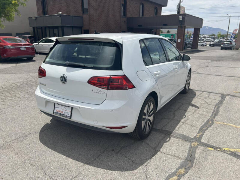 2015 Volkswagen e-Golf SEL Premium