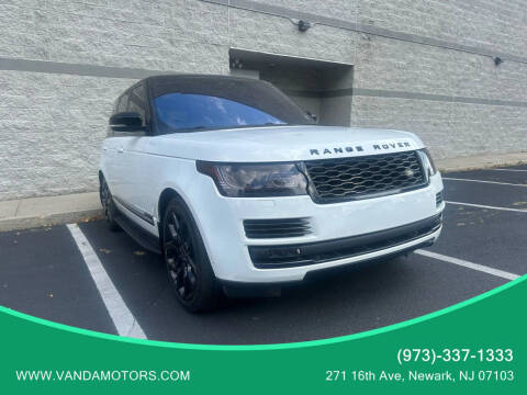 2017 Land Rover Range Rover Supercharged