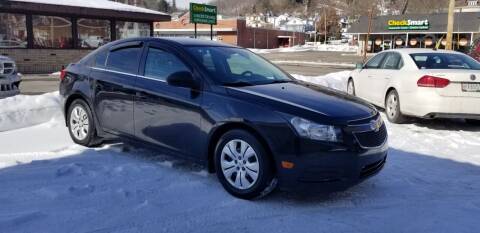 2012 Chevrolet Cruze for sale at Steel River Preowned Auto II in Bridgeport OH