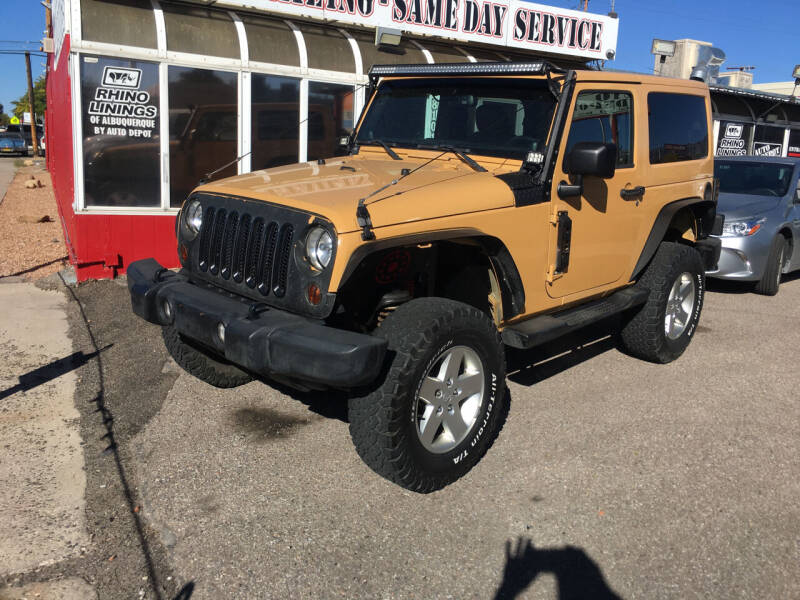 2013 Jeep Wrangler for sale at Auto Depot in Albuquerque NM
