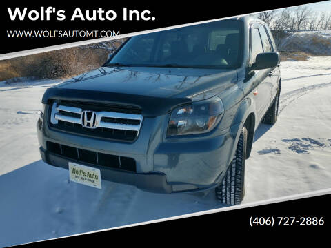 2006 Honda Pilot for sale at Wolf's Auto Inc. in Great Falls MT