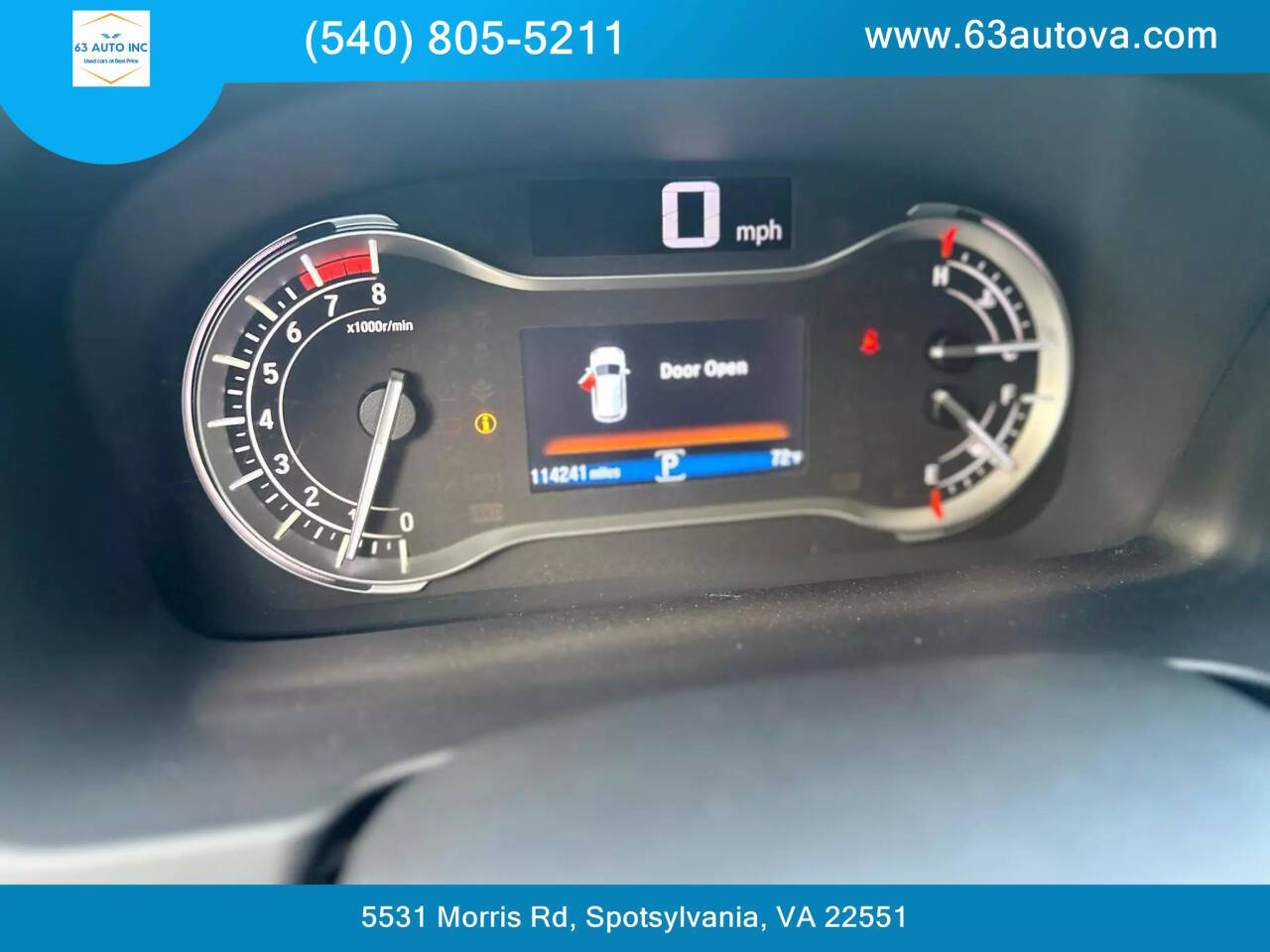 2016 Honda Pilot for sale at 63 Auto Inc in Spotsylvania, VA