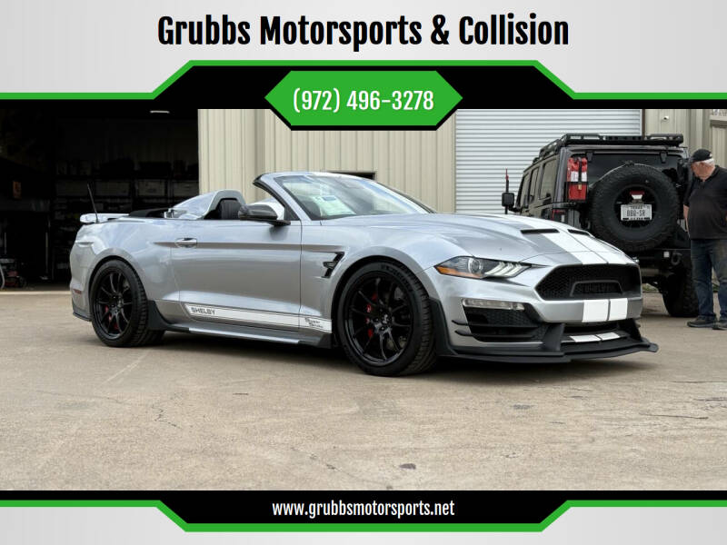 2022 Ford Mustang for sale at Grubbs Motorsports & Collision in Garland TX