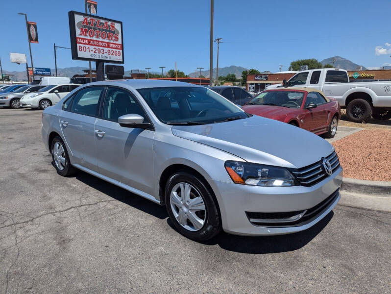 2013 Volkswagen Passat for sale at ATLAS MOTORS INC in Salt Lake City UT