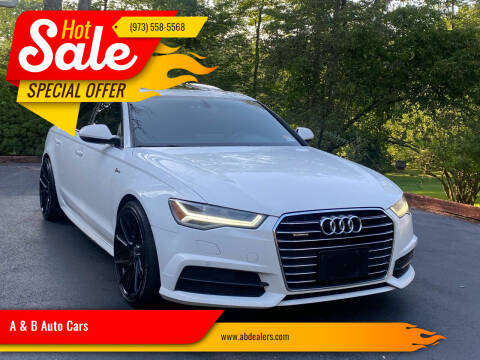 2017 Audi A6 for sale at A & B Auto Cars in Newark NJ