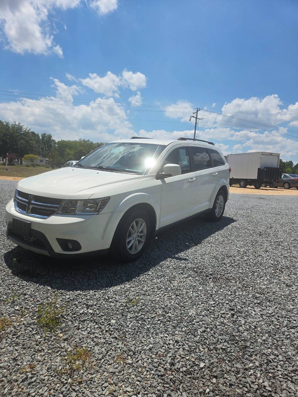 White 2014 Dodge Journey SXT SXT 4dr SUV 1