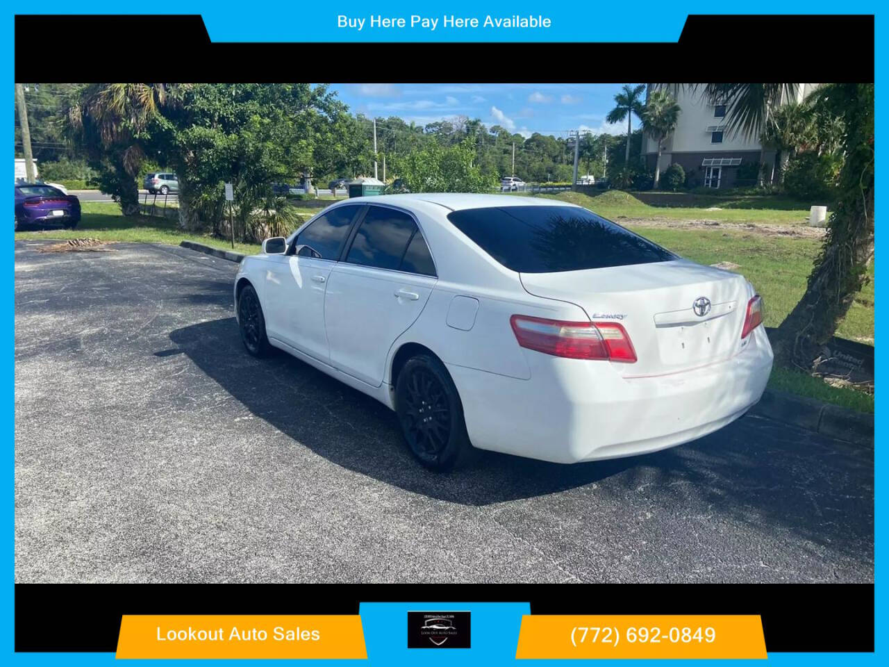 2009 Toyota Camry for sale at Lookout Auto Sales in Stuart, FL