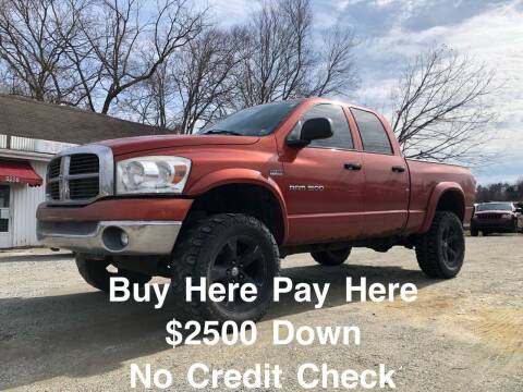 2007 Dodge Ram Pickup 1500 for sale at ABED'S AUTO SALES in Halifax VA