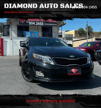 2015 Kia Optima for sale at DIAMOND AUTO SALES in El Cajon CA