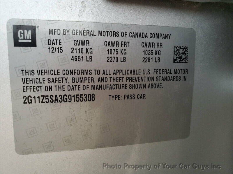 2016 Chevrolet Impala LS