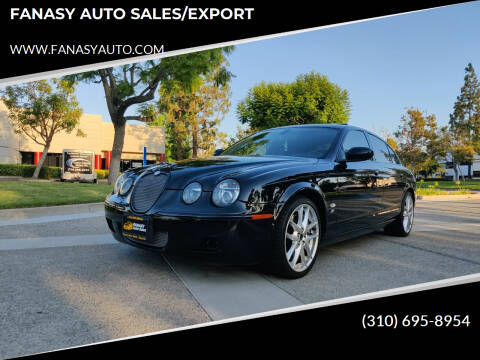 2007 Jaguar S-Type for sale at FANASY AUTO SALES/EXPORT in Yorba Linda CA