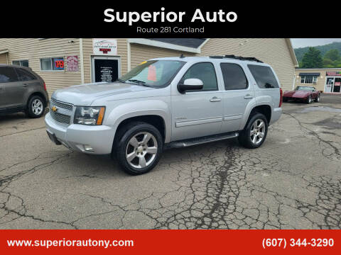 2014 Chevrolet Tahoe for sale at Superior Auto in Cortland NY
