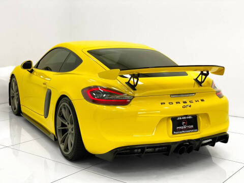 2016 Porsche Cayman GT4