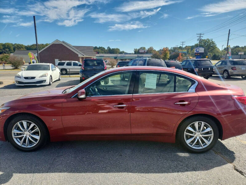 2015 Infiniti Q50 for sale at One Stop Auto Group in Anderson SC