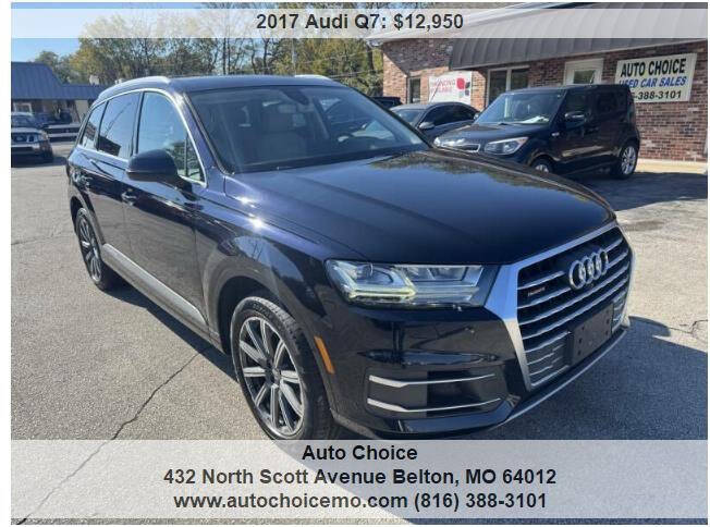 2017 Audi Q7 3.0T quattro Premium Plus